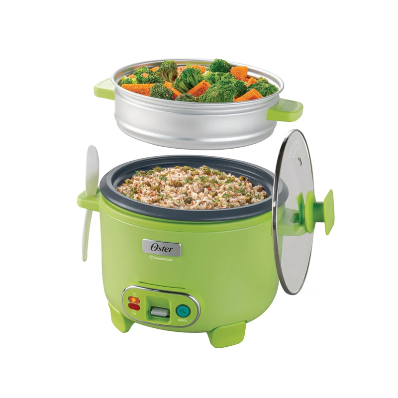 OLLA ARROCERA OSTER 1.8L 3 EN 1 FUNCIÓN DE SOFRITO VAPORERA CKSTRC10DFGRN VERDE - 5
