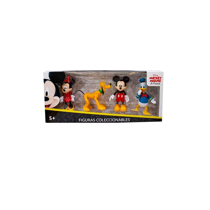 SET DE FIGURAS ARTICULABLES MICKEY MOUSE Y SUS AMIGOS MM1-4 - 2