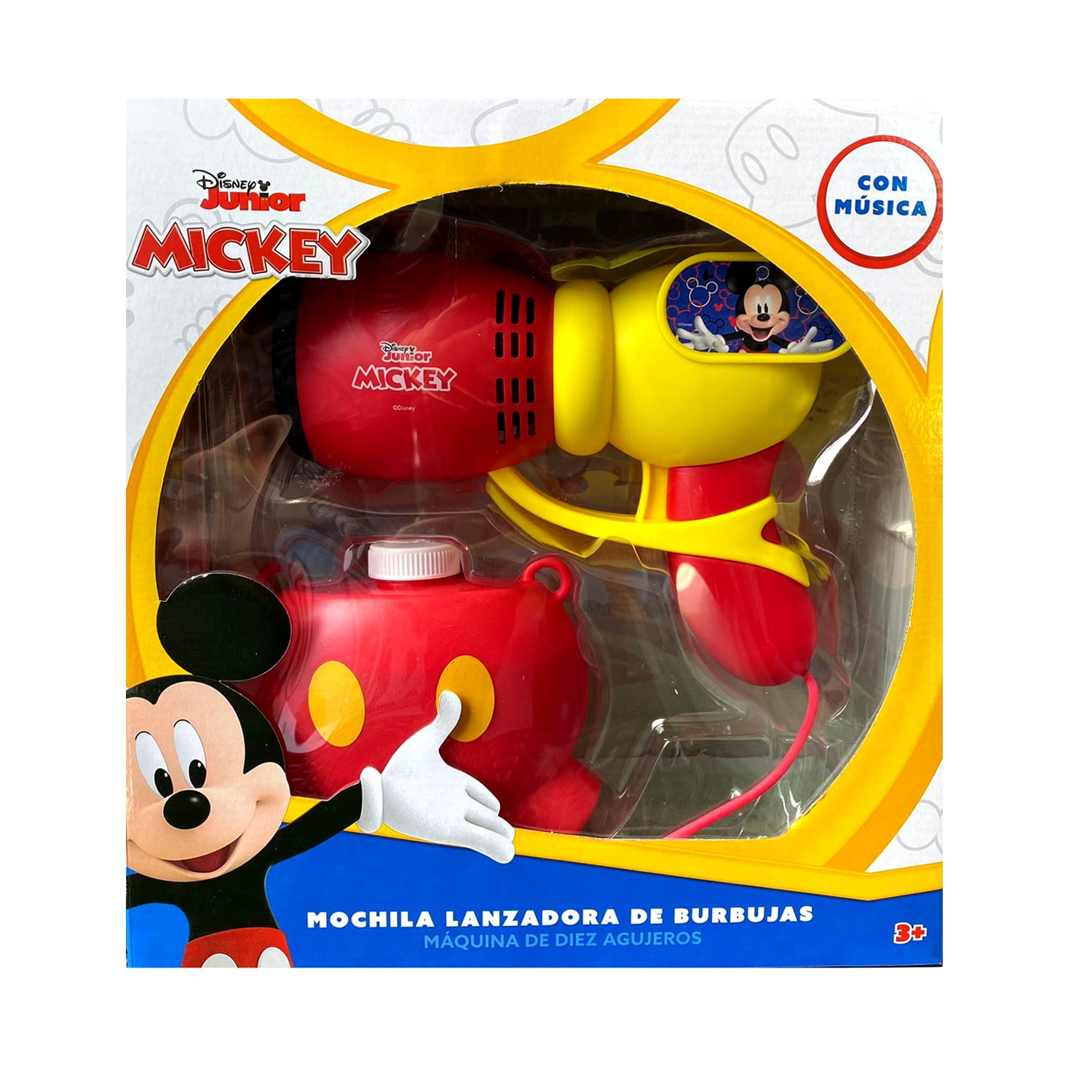 JUGUETE PISTOLA BURBUJERO MICKEY MOUSE MUSICAL D7910 - 2