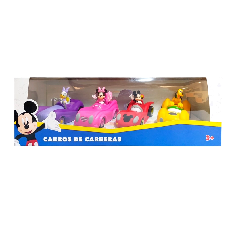 JUGUETE SET DE VEHÍCULOS MICKEY MOUSE Y SUS AMIGOS 4PCS MCK-C1 - 3