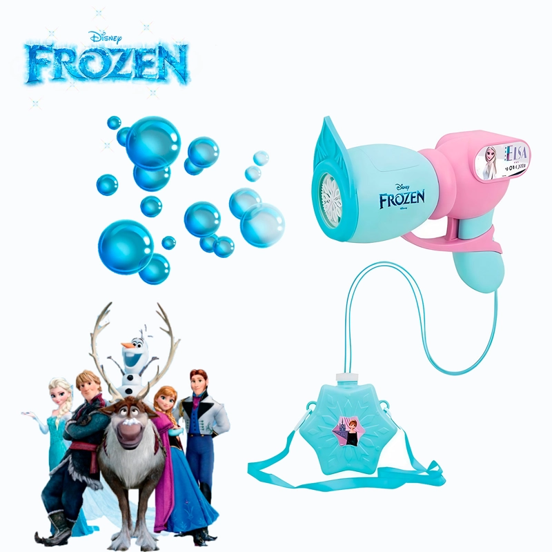 JUGUETE PISTOLA BURBUJERO FROZEN II MUSICAL D7909 - 1