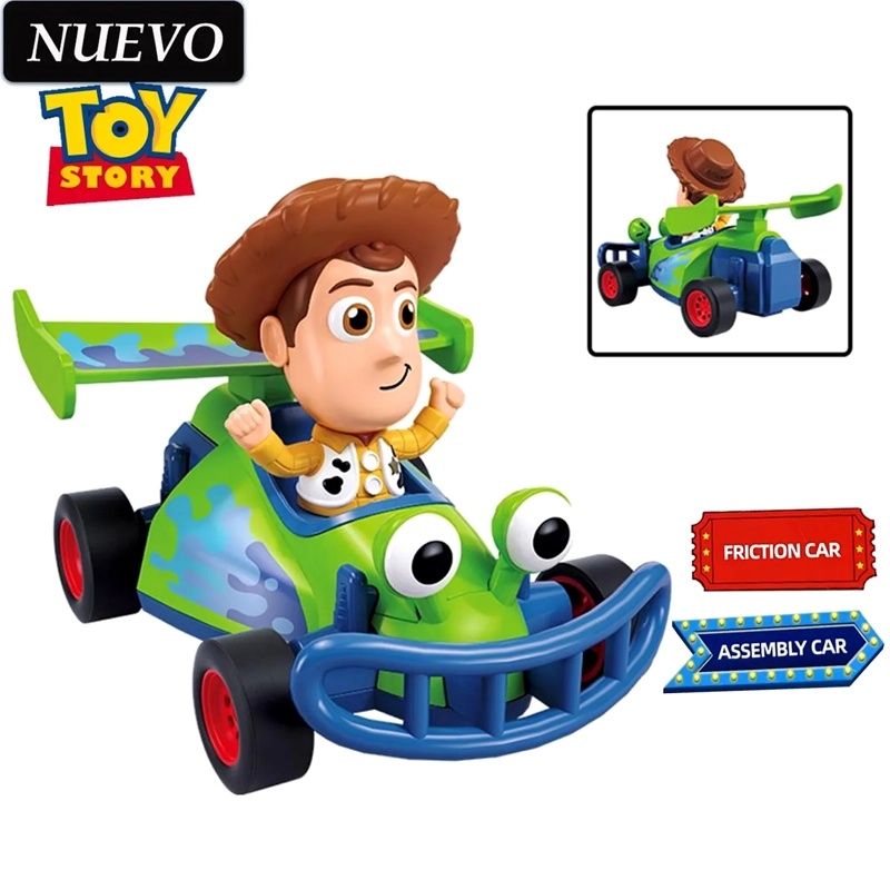 JUGUETE CARRO DE CARRERAS DE FRICCIÓN DE WOODY 7 PIEZAS M38-LS023 - 1
