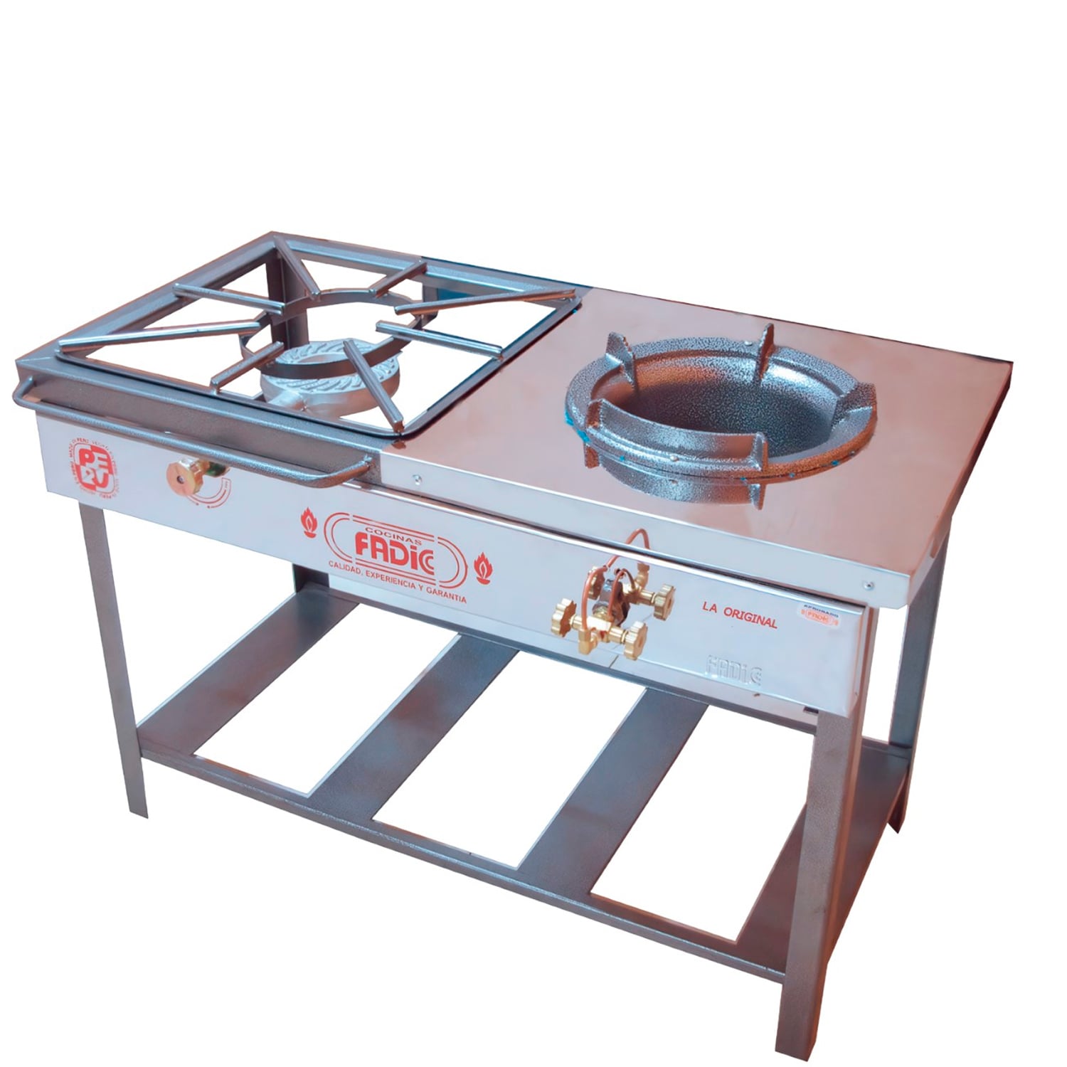 COCINA SEMI INDUSTRIAL FADIC 1 FOGÓN 1 HORNILLA FCH1- 02 N°7 - 2