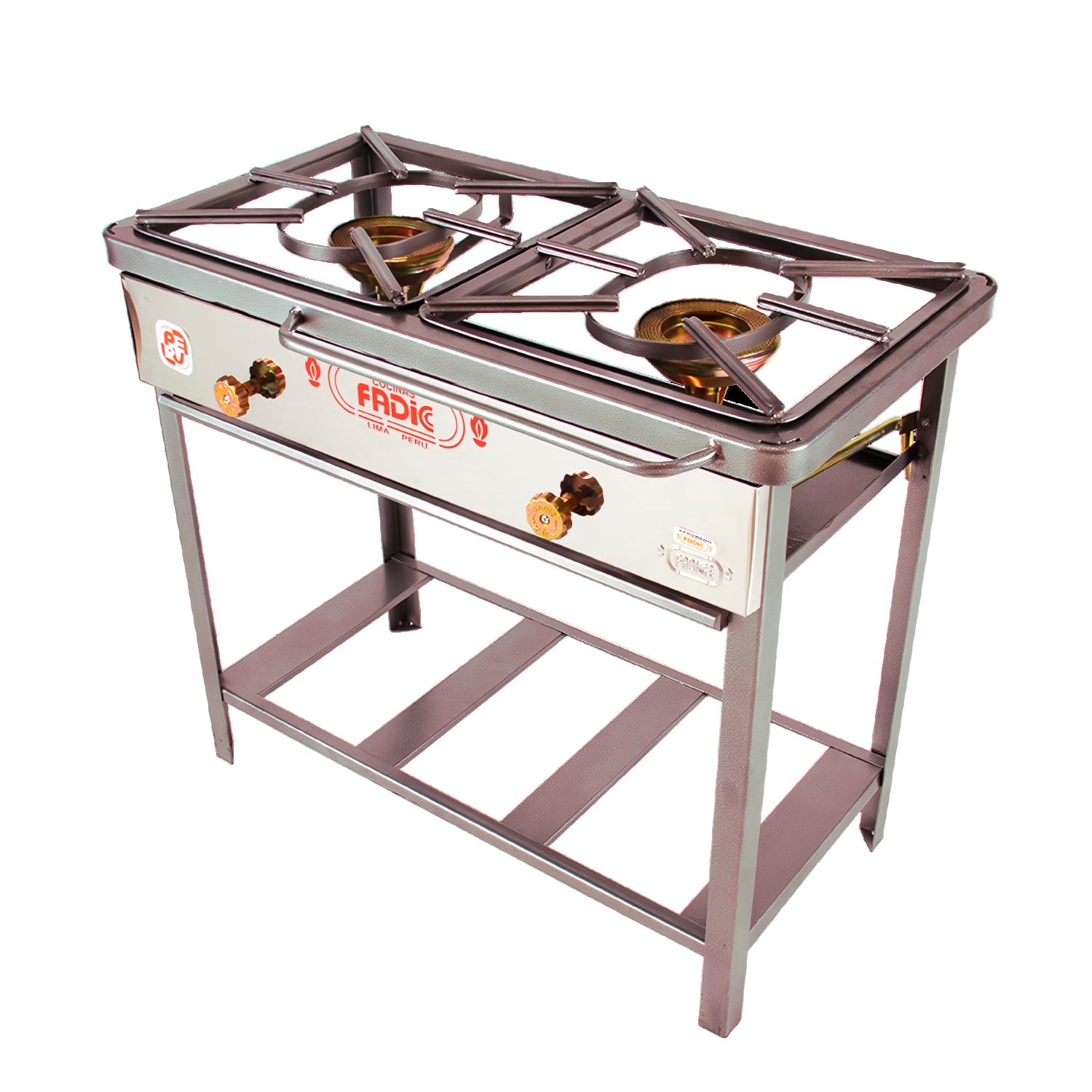 COCINA SEMI INDUSTRIAL FADIC 2 HORNILLAS N°5 FSI02-63 - 2