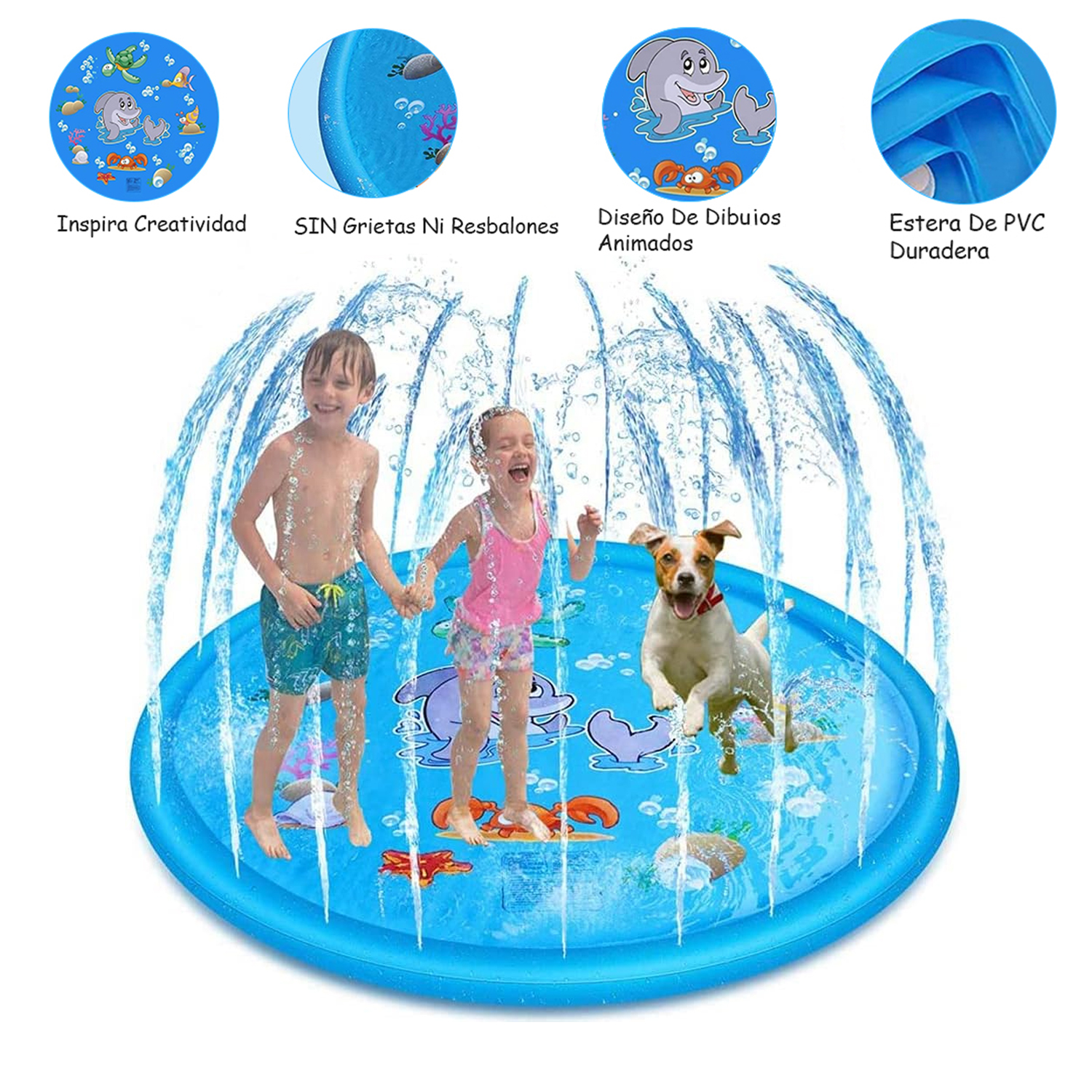 PISCINA PILETA DE AGUA INFLABLE PARA NIÑOS - 1