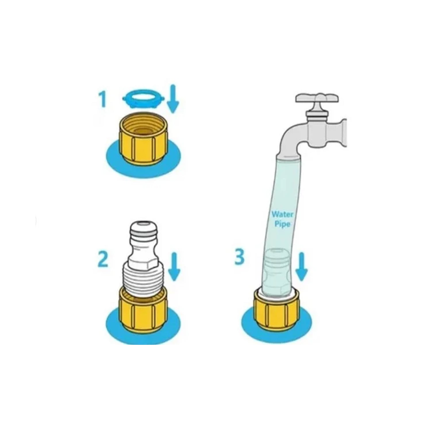 PISCINA PILETA DE AGUA INFLABLE PARA NIÑOS - 3