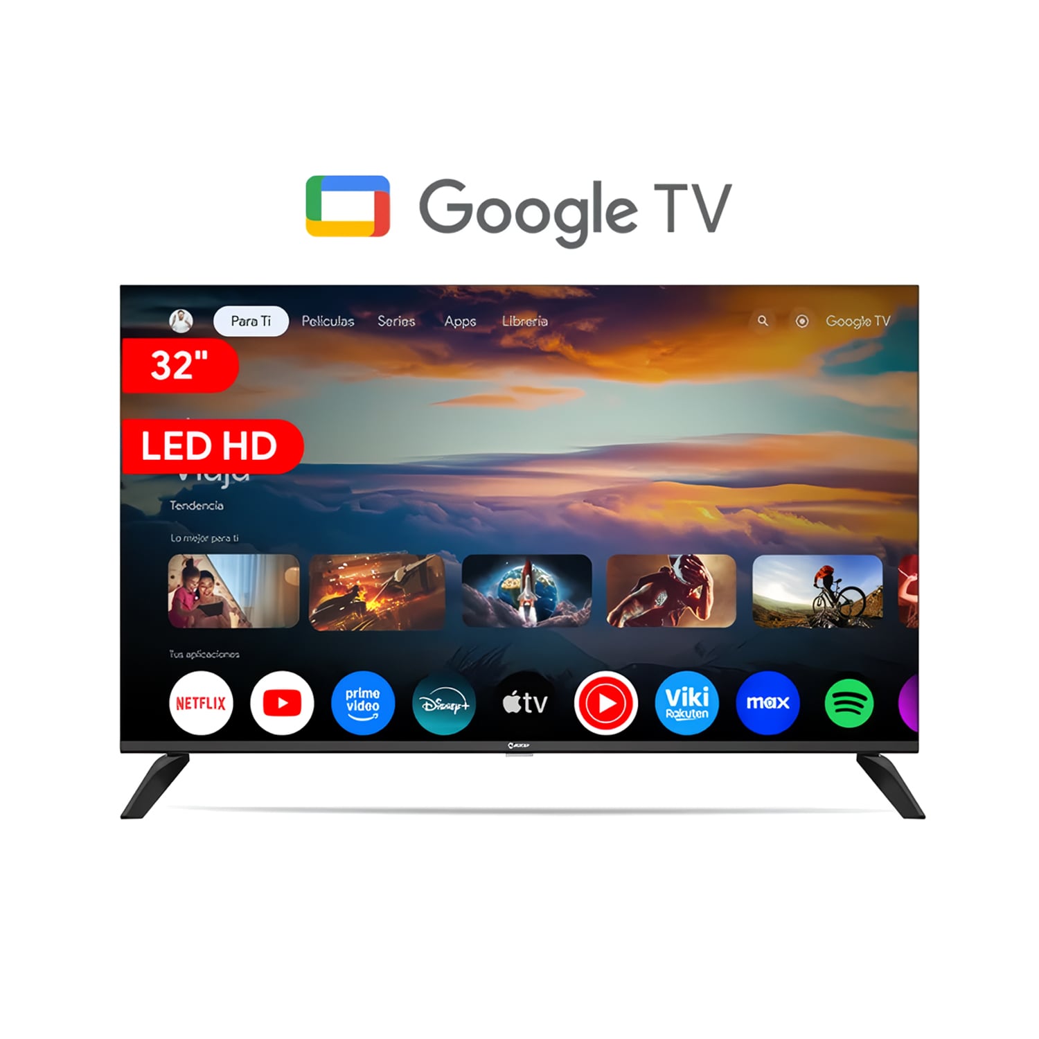 TELEVISOR MIRAY GOOGLE SMART TV LED HD 32 MS32-E2000GBT - 1