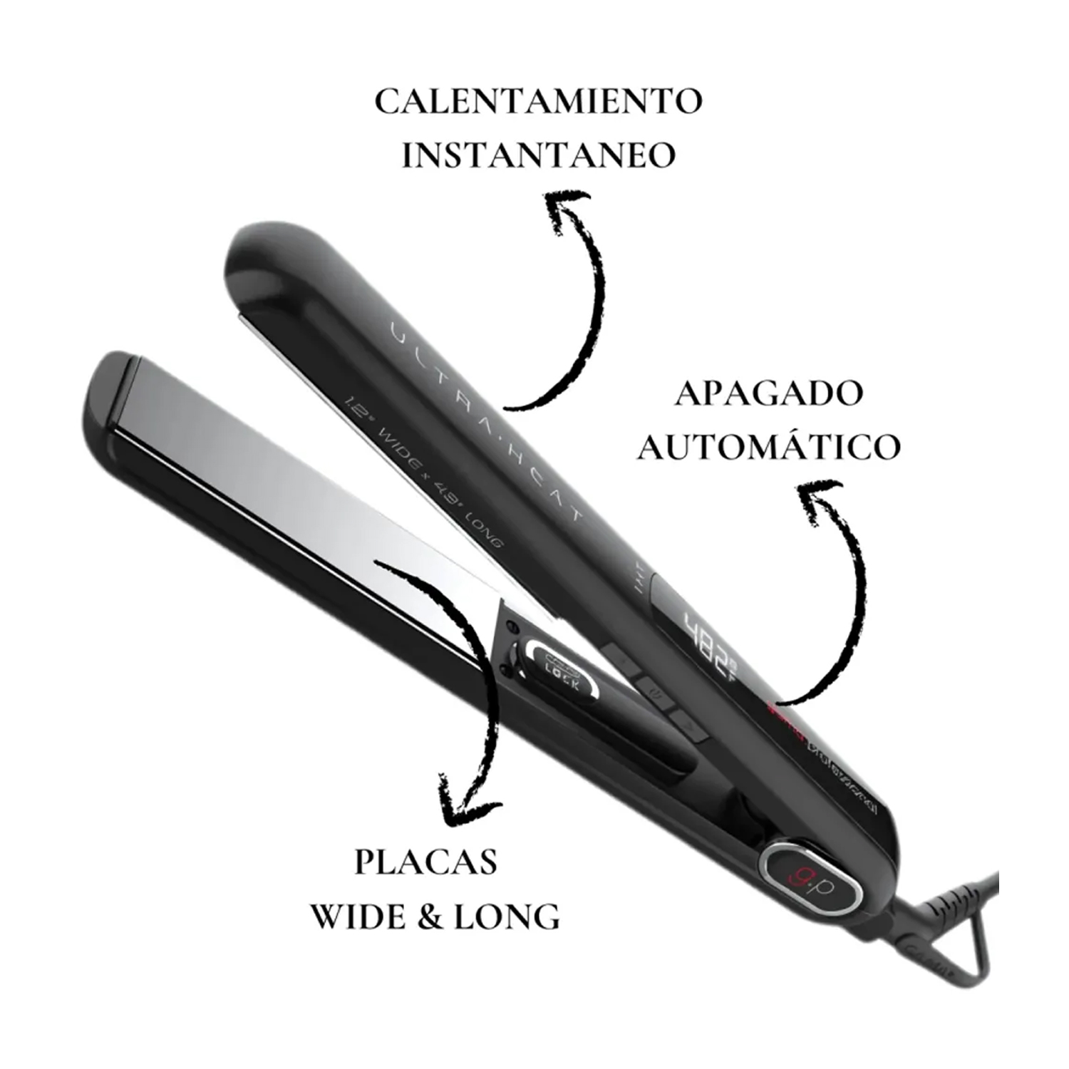PLANCHA ALISADOR G-EVO ULTRA HEAT BECHS0000001212 - 5