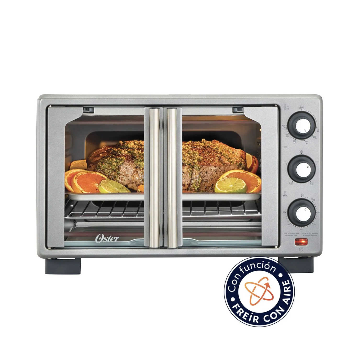 HORNO ELÉCTRICO CON FREIDORA DE AIRE 25L PUERTA FRANCESA TSSTTV25FDMAFNS - 7
