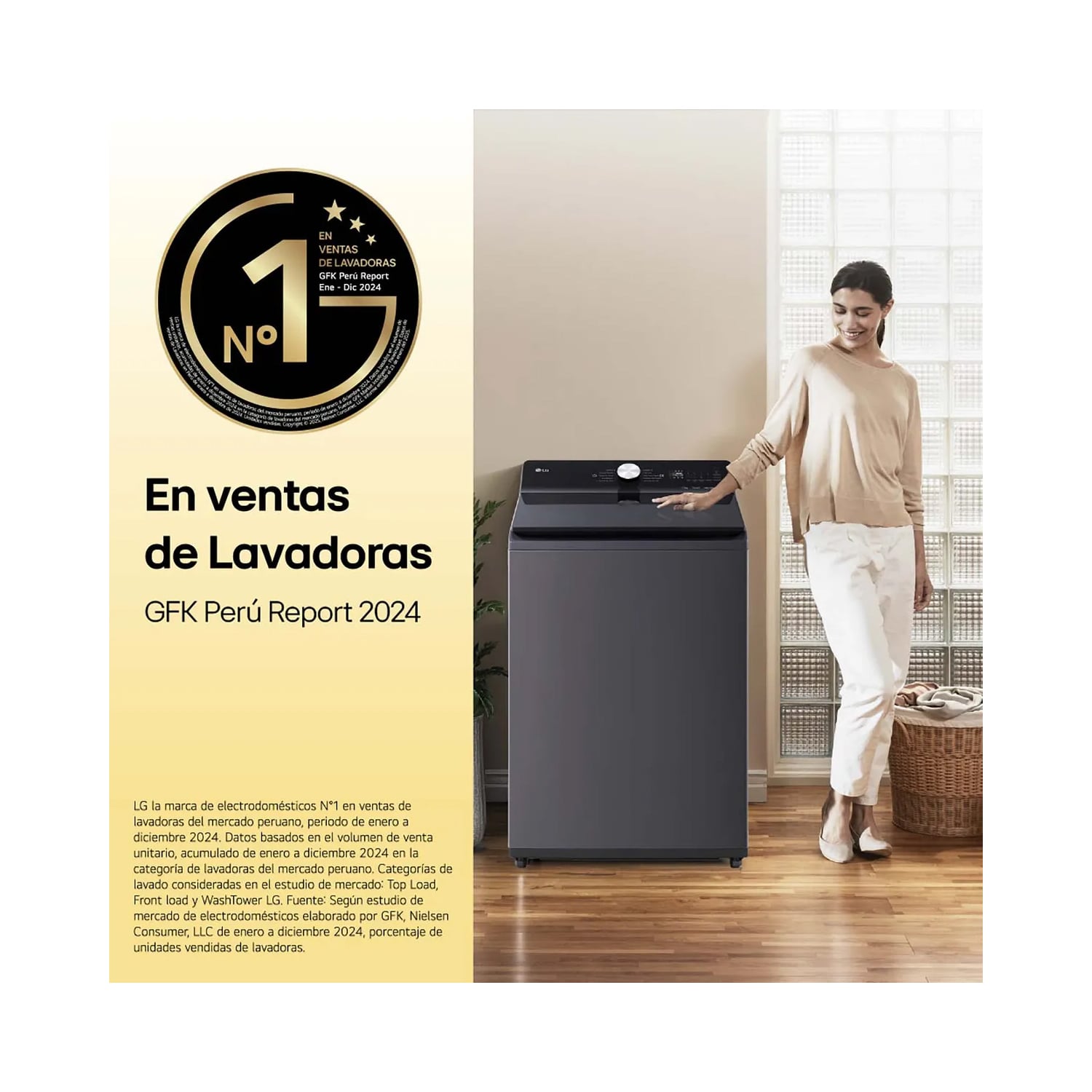 LAVADORA 13KG CARGA SUPERIOR NEGRO CLARO WT13BVTB - 3