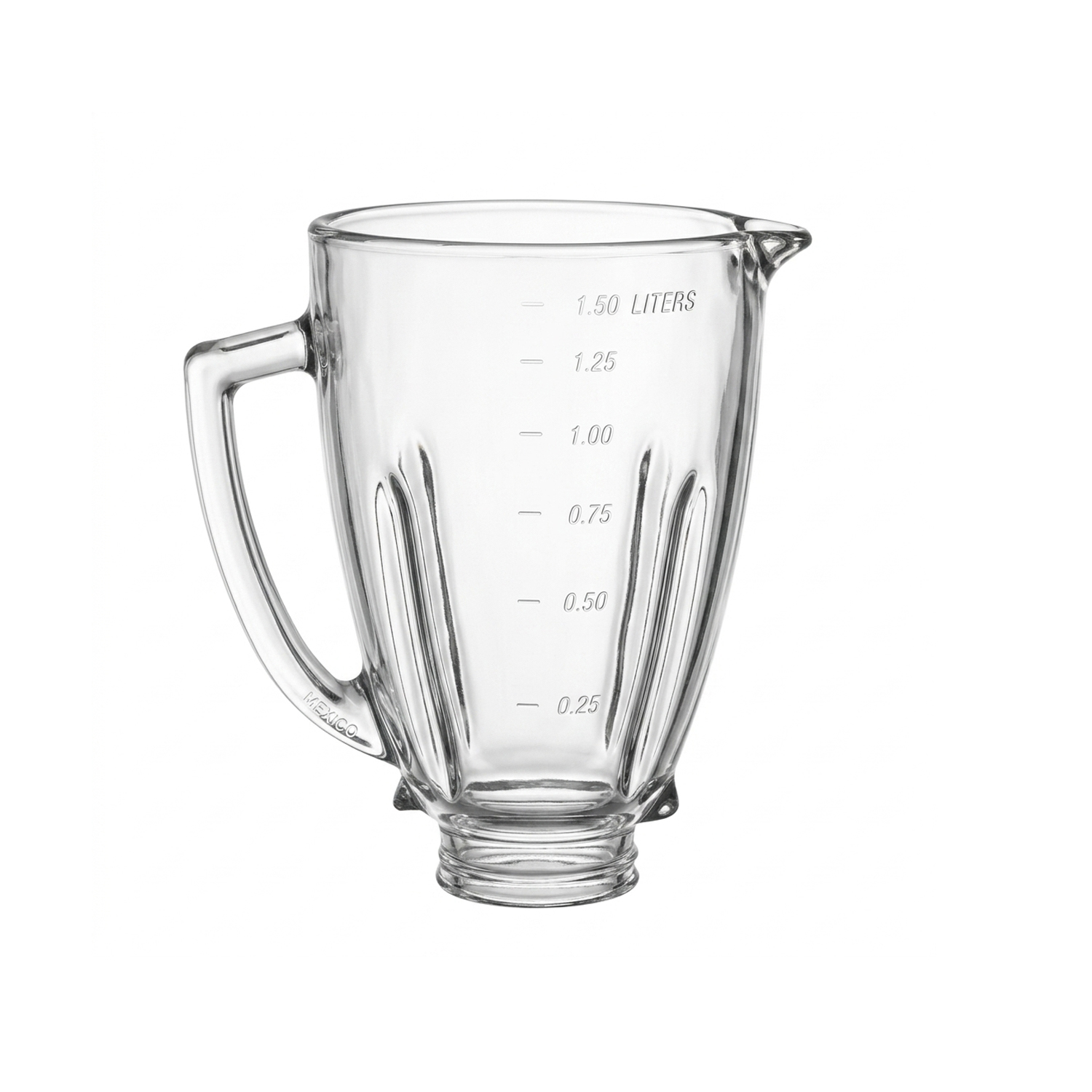 VASO DE VIDRIO CONTEMPORÁNEO GRANEL LICUADORA OSTER - 3