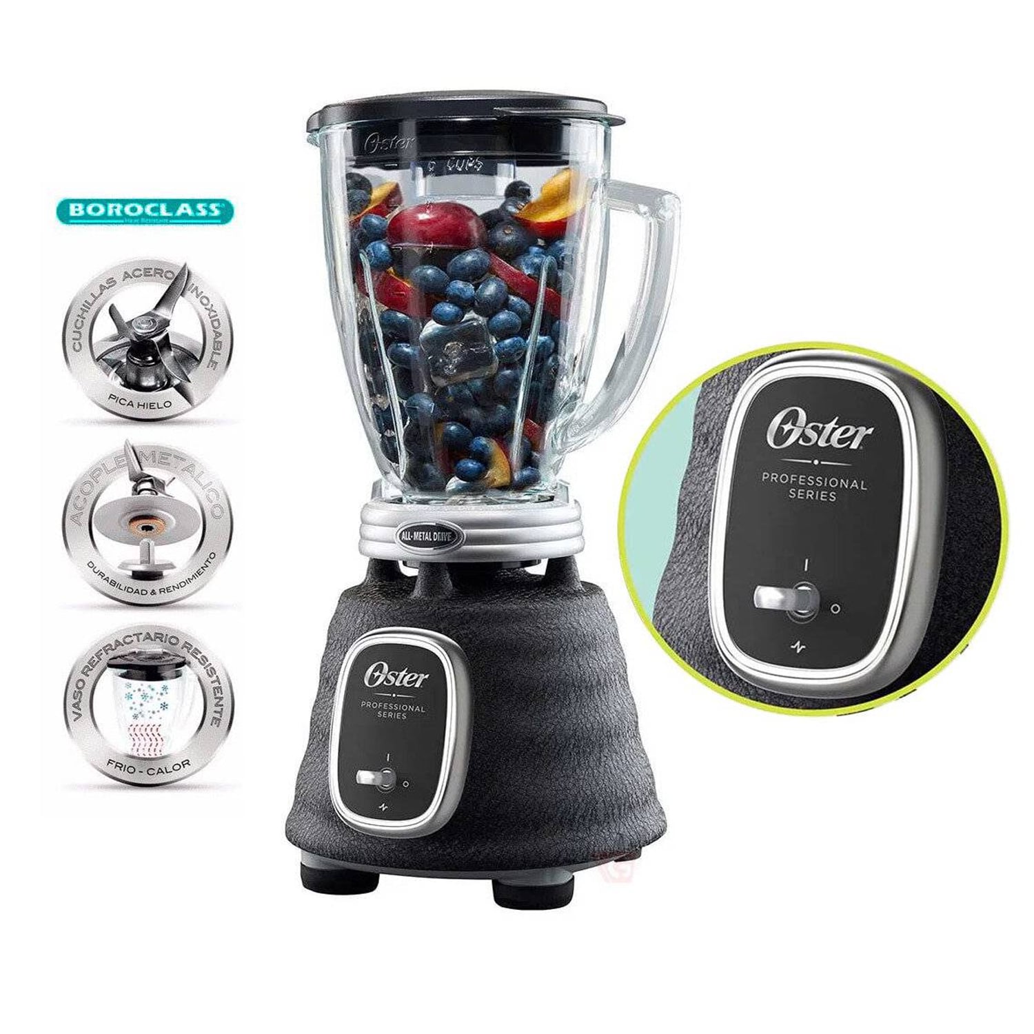 COMBO OSTER LICUADORA BLSTBPST 700W + EXPRIMIDOR FPSTJU4176 - 2