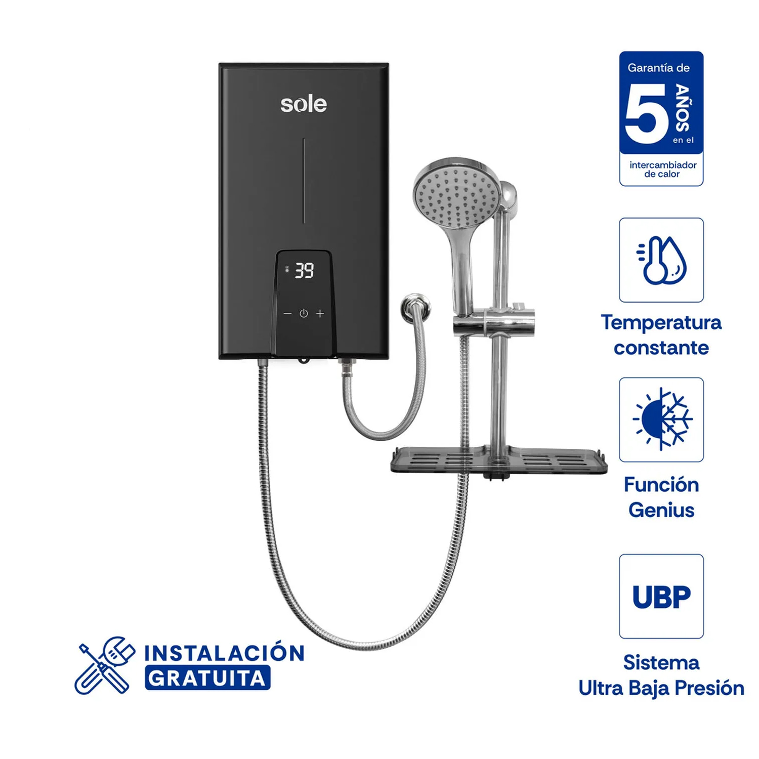 RAPIDUCHA SOLE IMAGINE TEMP-PRO 5500W SOLRD5500IMV3C - 1