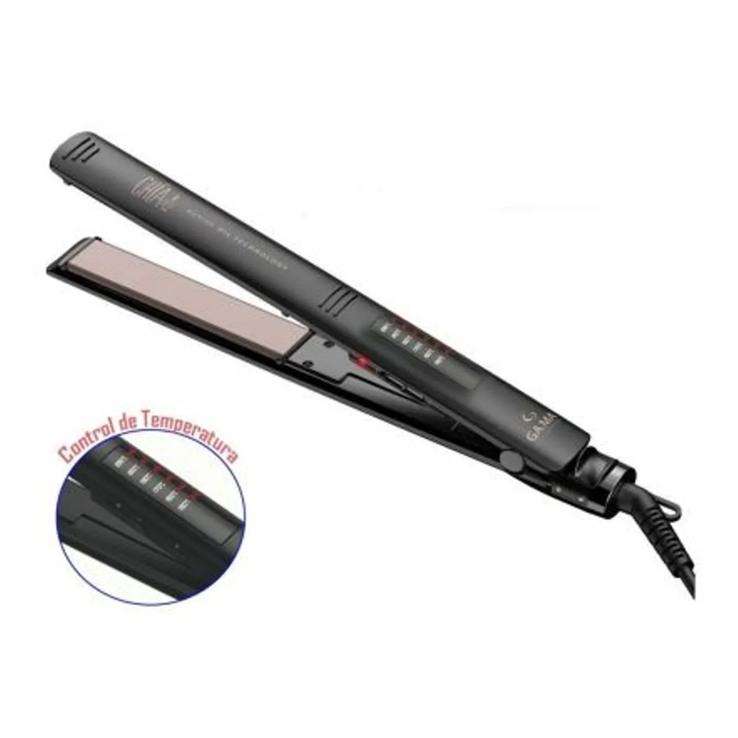 PLANCHA ALISADORA GAMA ELEGANCE LED CHÍA BECHS0000002568 - 2