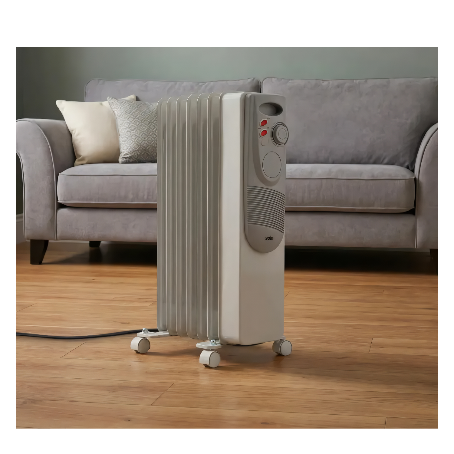 ESTUFA DE ACEITE SOLE ELÉCTRICA 9 CELDAS 2000W SOLE2000 - 6
