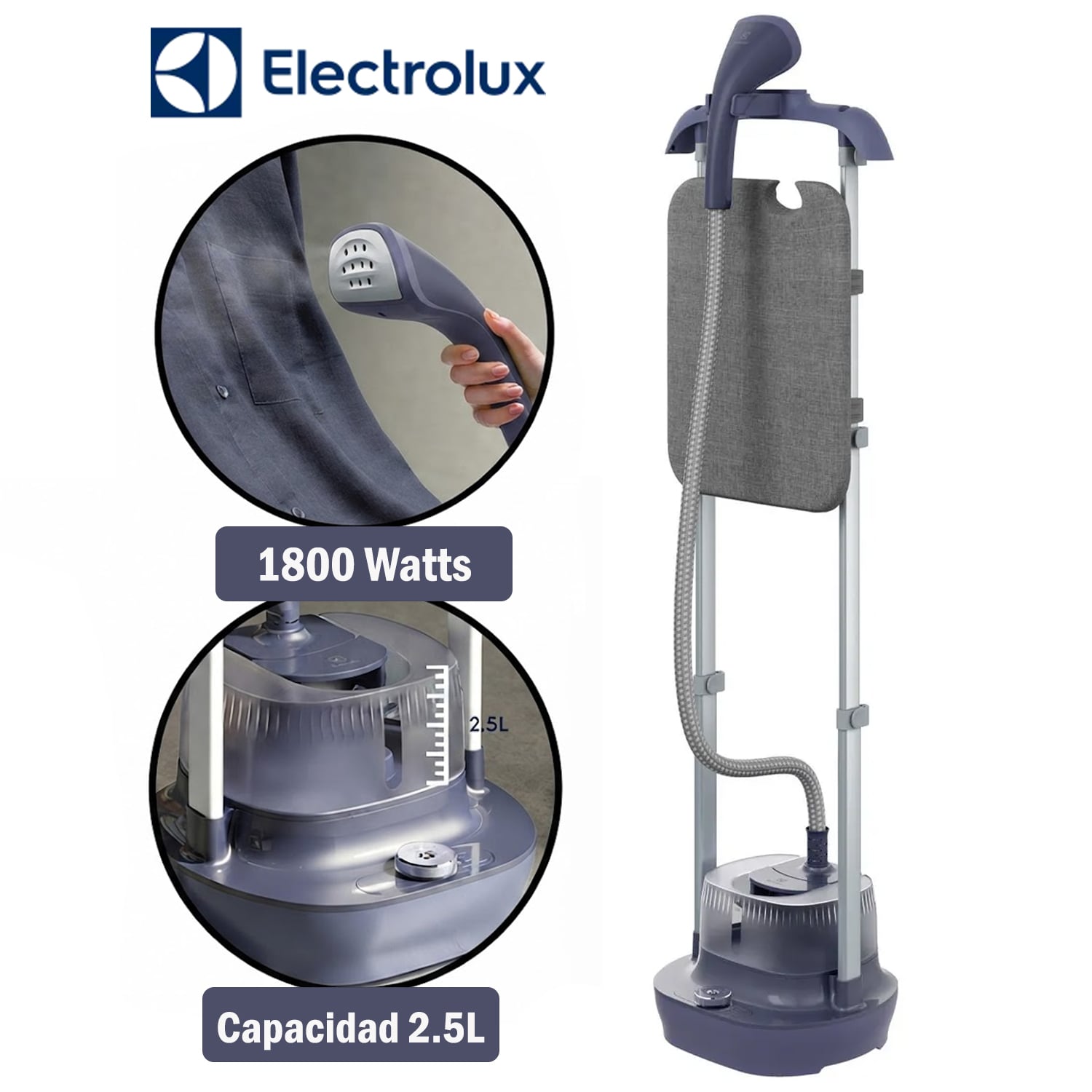VAPORIZADOR DE ROPA 1800W EGS20 AZUL - 1