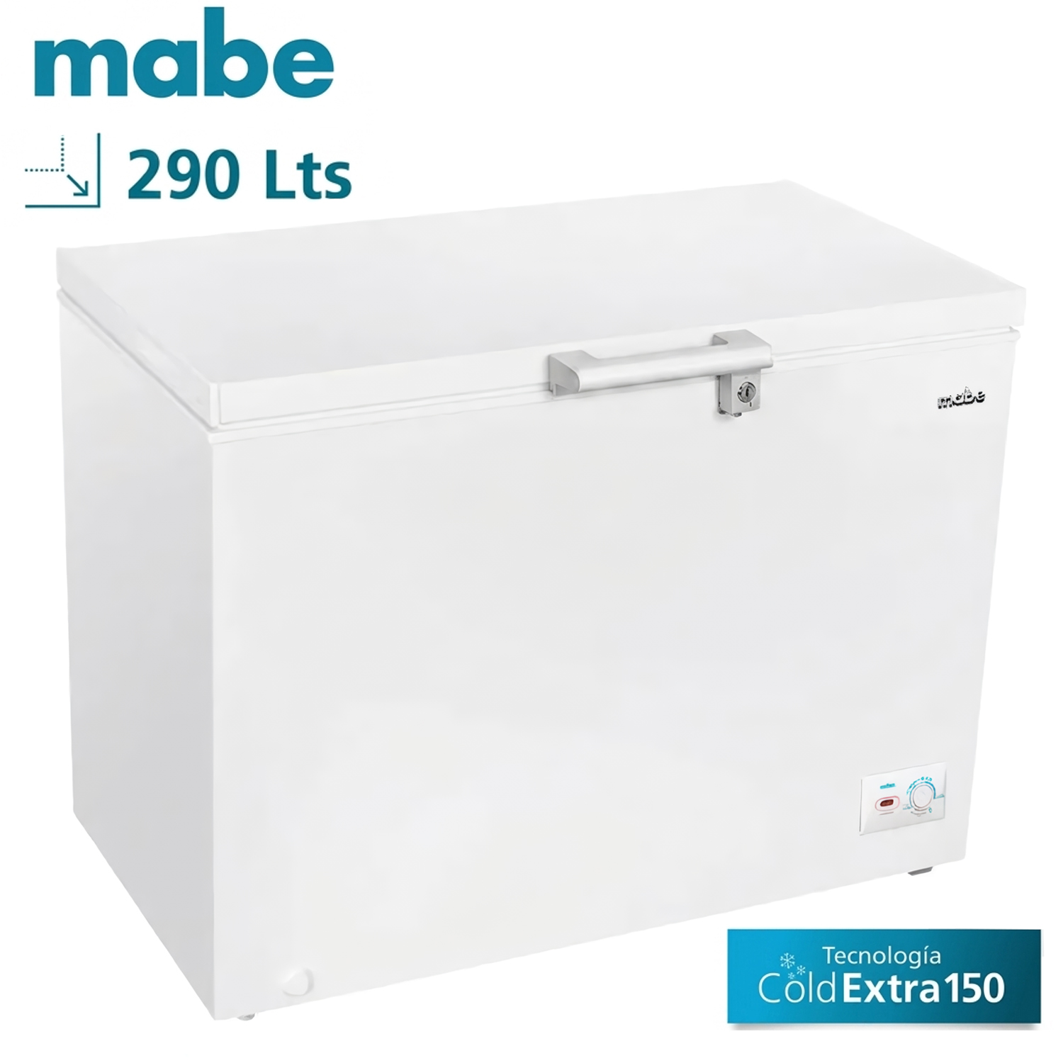 CONGELADORA HORIZONTAL 290 L NETOS BLANCO MABE CHMHM290PHLB0 - 1