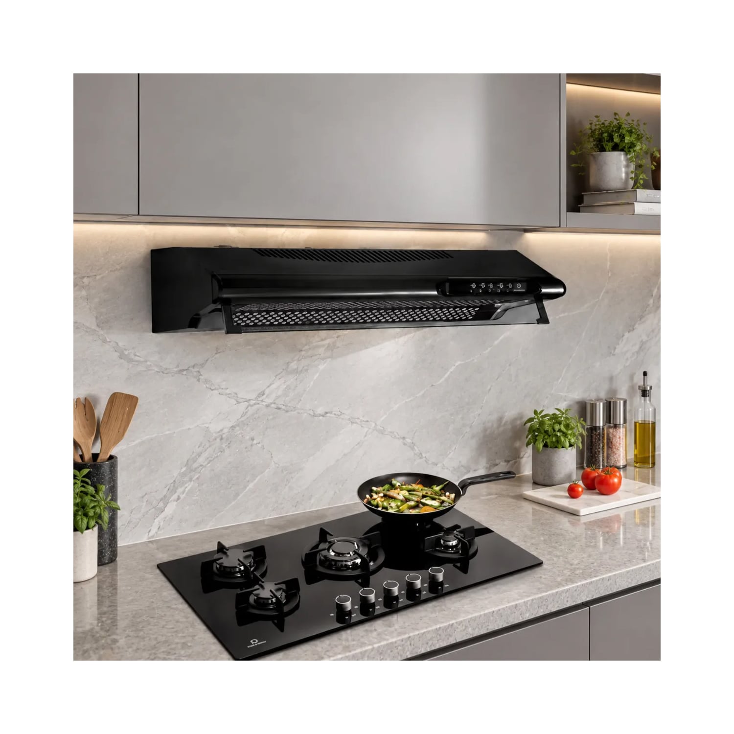 CAMPANA EXTRACTORA INDURAMA 90 CM 3 VELOCIDADES CEI-902NE - 5