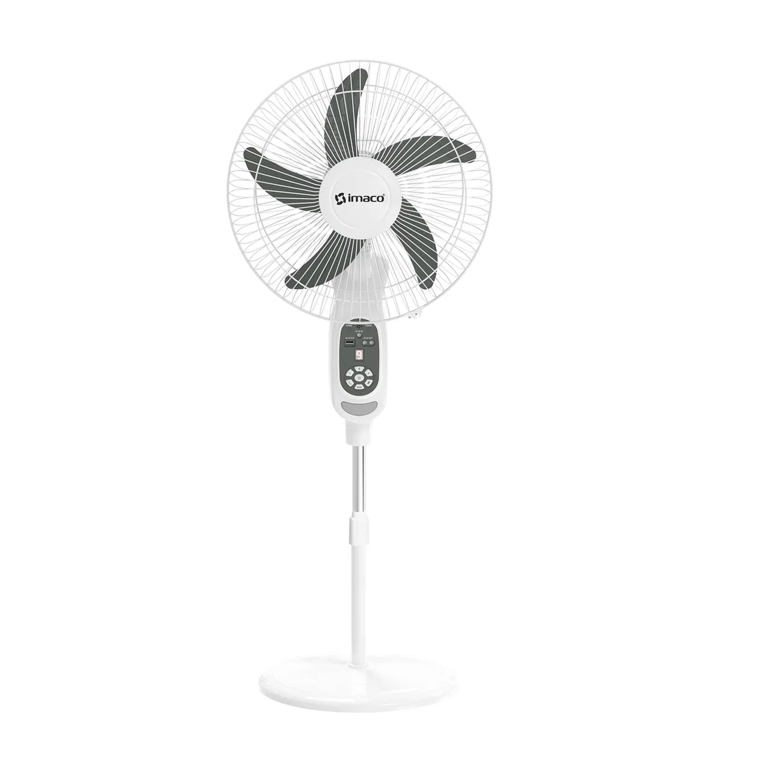VENTILADOR IMACO 16' SOLAR RECARGABLE DE PEDESTAL FAN1618SOL - 5