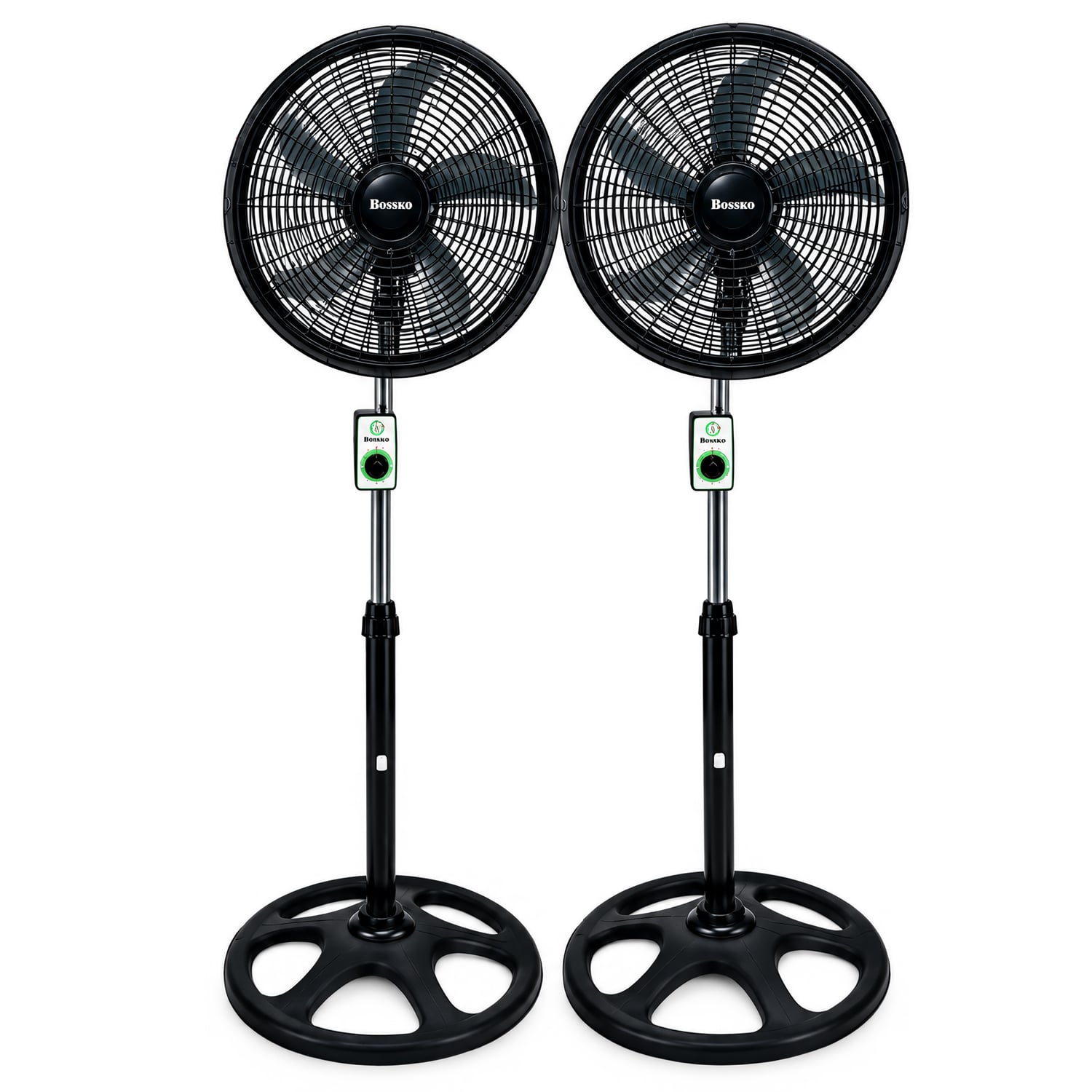 VENTILADOR BK-8233VO DE 18 250W X CAJA DE 2U NEGRO - 3