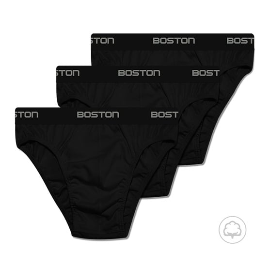 PACK 6 CALZONCILLOS HOMBRE BOSTON DEPORTIVO CON ELASTICO VISIBLE MULTICOLOR - 2