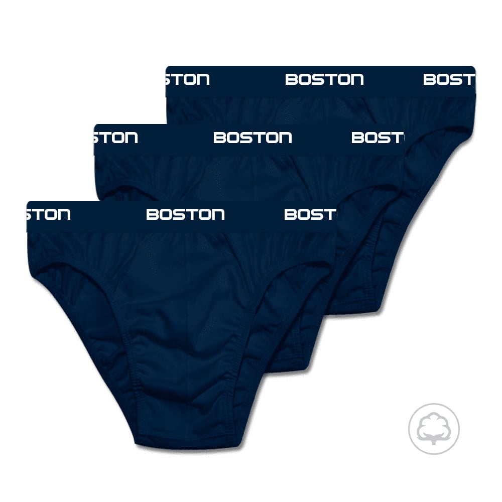 PACK 6 CALZONCILLOS HOMBRE BOSTON DEPORTIVO CON ELASTICO VISIBLE MULTICOLOR - 3