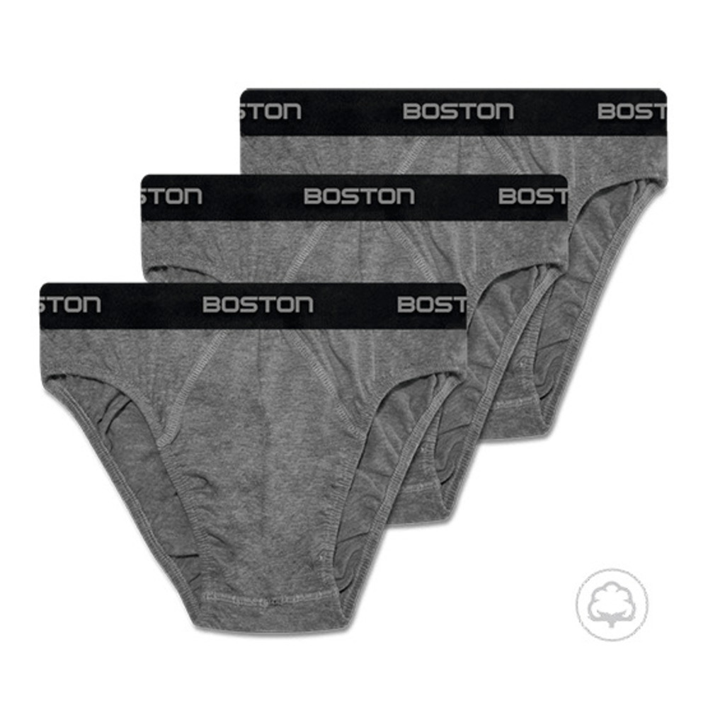 PACK 6 CALZONCILLOS HOMBRE BOSTON DEPORTIVO CON ELASTICO VISIBLE MULTICOLOR - 2