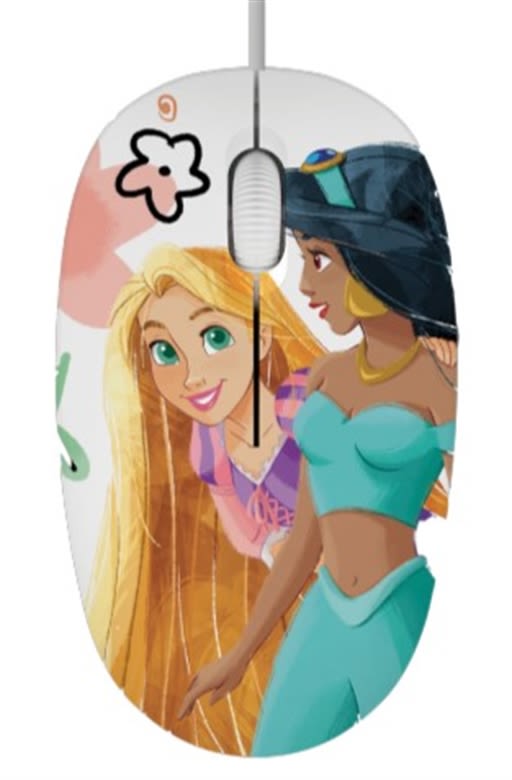 MOUSE CABLEADO XTECH ED PRINCESAS DE DISNEY (XTM-D406PS) - 1
