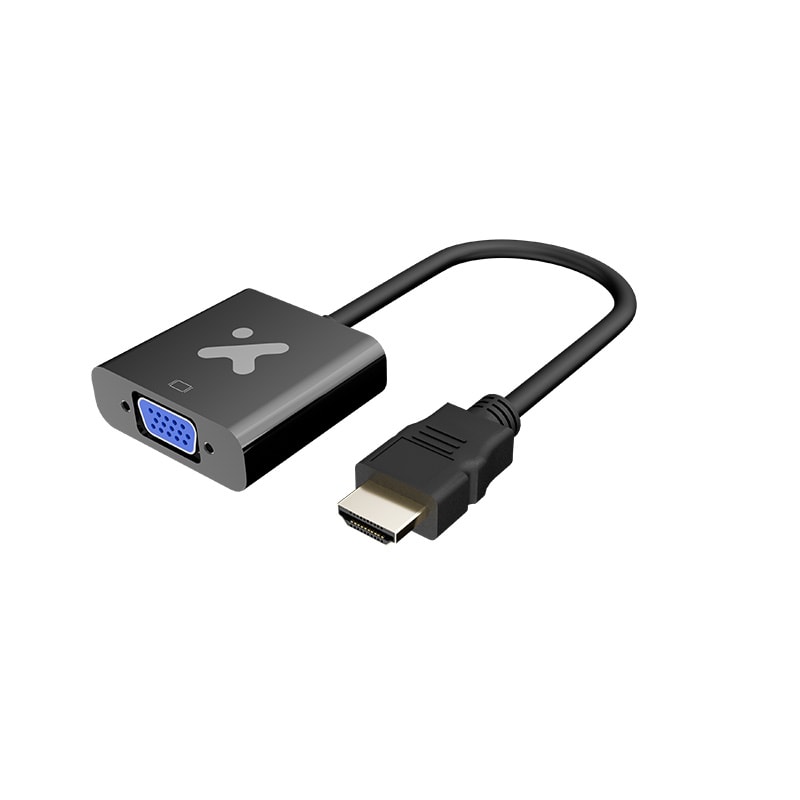 ADAPTADOR DE VIDEO XTECH HDMI MACHO A VGA HEMBRA (XTC-384) - 1