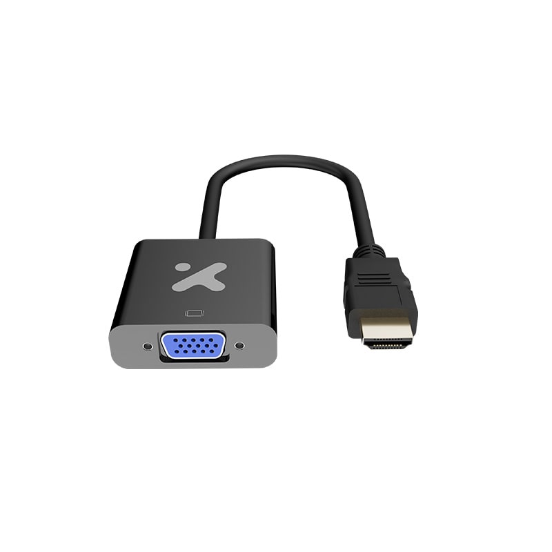 ADAPTADOR DE VIDEO XTECH HDMI MACHO A VGA HEMBRA (XTC-384) - 2