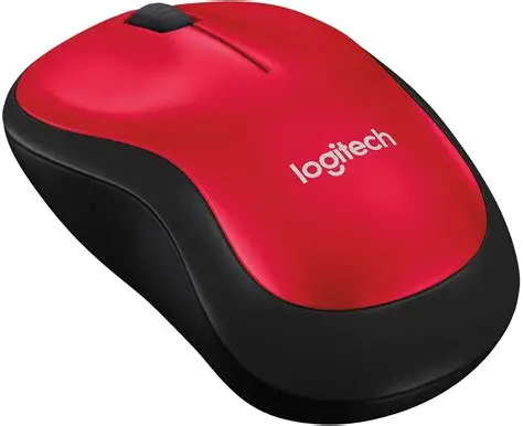 MOUSE LOGITECH INALÁMBRICO M185 ROJO (910-003635) - 3