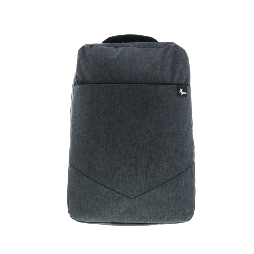 MOCHILA XTECH LIVERPOOL GRIS OSCURO 15.6'' (XTB-221) - 1