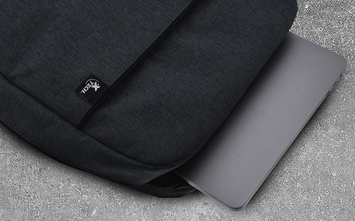 MOCHILA XTECH LIVERPOOL GRIS OSCURO 15.6'' (XTB-221) - 3