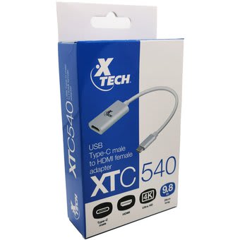 ADAPTADOR CONVERTIDOR PARA VIDEO XTECH - USB TYPE C (XTC-540) - 4