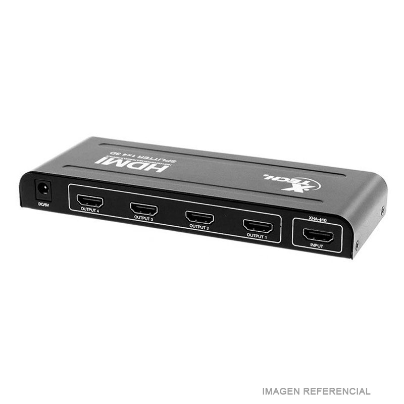 ADAPTADOR XTECH HDMI SPLITTER 1 INPUT TO 4 OUTPUTS (XHA-410) - 2