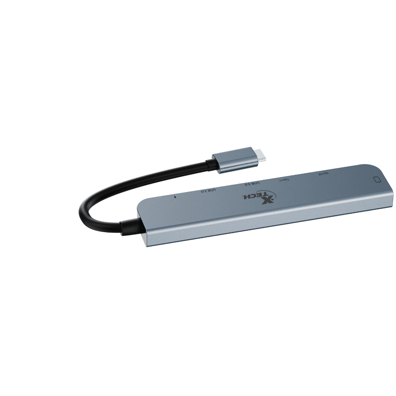 ADAPTADOR XTECH MULTIPUERTO 7 EN 1 CON CONEXION USB-C (XTC-571) - 4