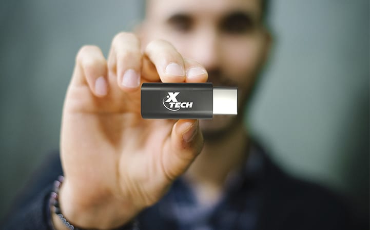 ADAPTADOR XTECH TIPO C MACHO A MICRO USB 2.0 HEMBRA (XTC-526) - 5