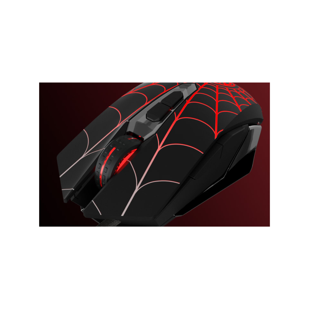 MOUSE GAMER OPTICO XTECH SPIDERMAN MILES MORALES EDITION (XTM-M520SM) - 2