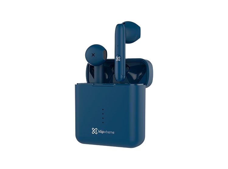 AUDÍFONOS INALÁMBRICOS TWINTOUCH KLIP XTREME AZUL (KTE-010BL) - 1