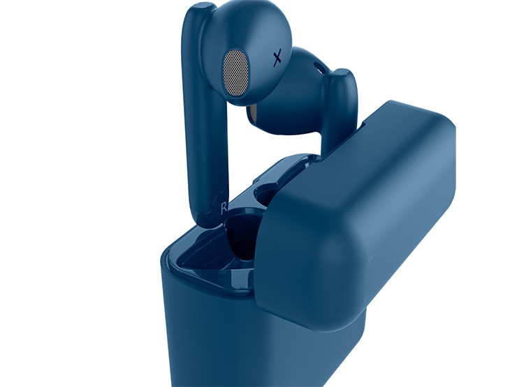 AUDÍFONOS INALÁMBRICOS TWINTOUCH KLIP XTREME AZUL (KTE-010BL) - 2