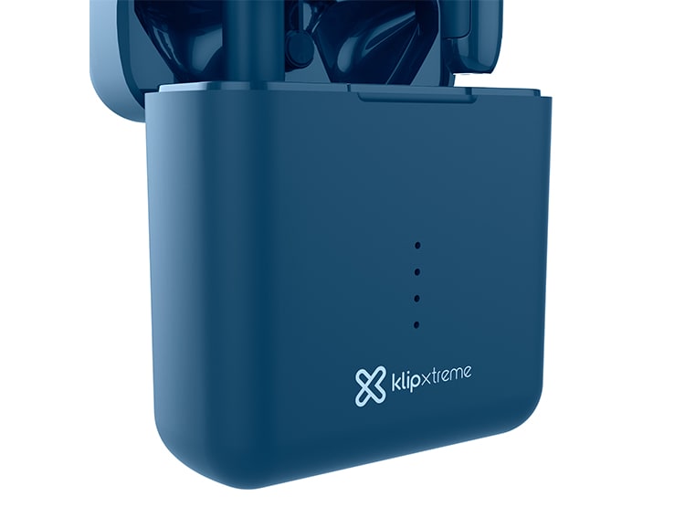 AUDÍFONOS INALÁMBRICOS TWINTOUCH KLIP XTREME AZUL (KTE-010BL) - 3