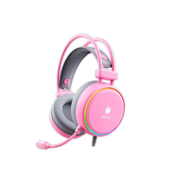 AURICULAR ANTRYX KIRBY PINK RGB 7.1 (AGH-7200PI7R) - 1