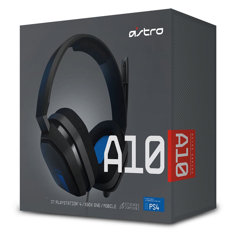 AURICULAR ASTRO A10 BLACK/BLUE CON MICROFONO (939-001509) - 3