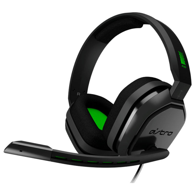 AURICULAR ASTRO A10 BLACK/GREEN CON MICROFONO (939-001510) - 1