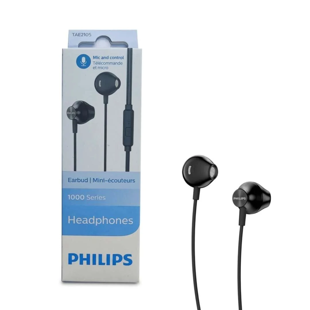 AUDIFONOS C/MICROFONO PHILIPS IN-EAR BLACK (TAUE101BK) - 2