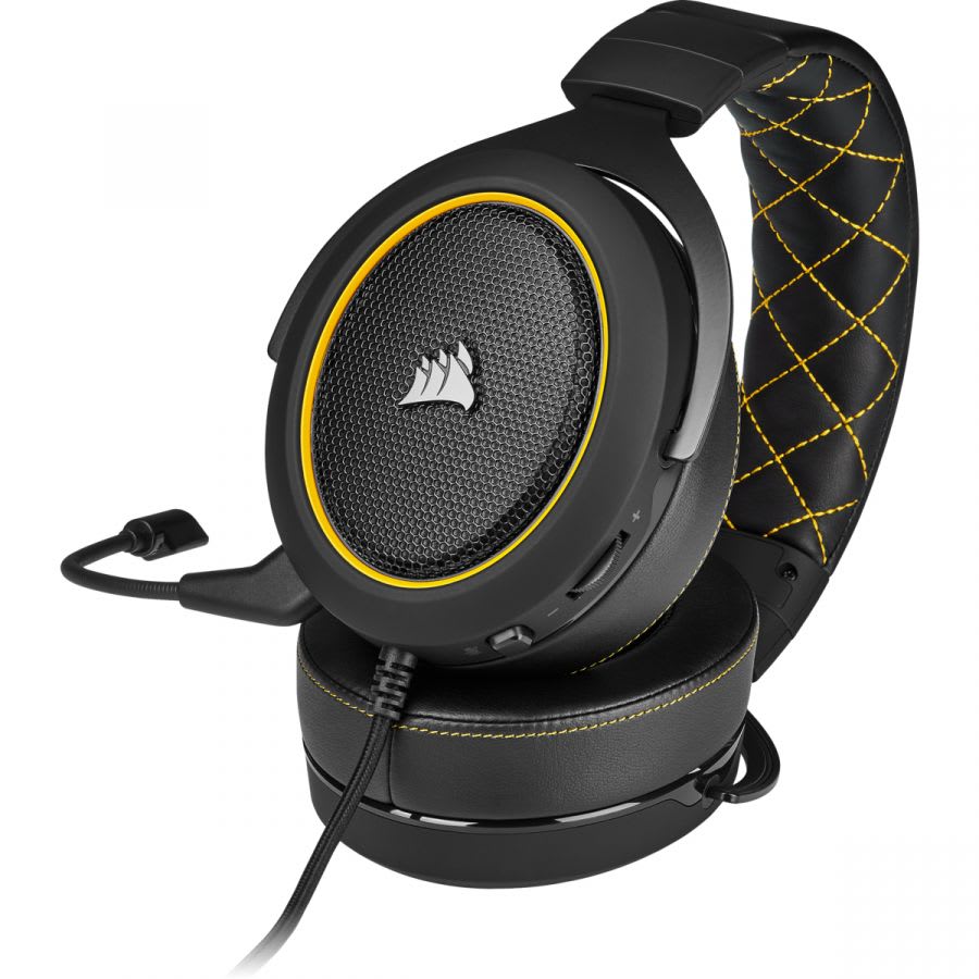 AURICULAR CORSAIR ESTEREO HS60 7.1 YELLOW (CA-9011214-NA) - 5
