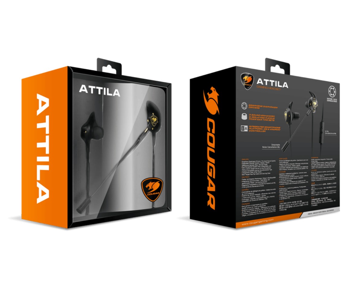 AUDIFONOS COUGAR ATTILA IN-EAR DIAPHRAGM (3H860P10B.0001) - 4