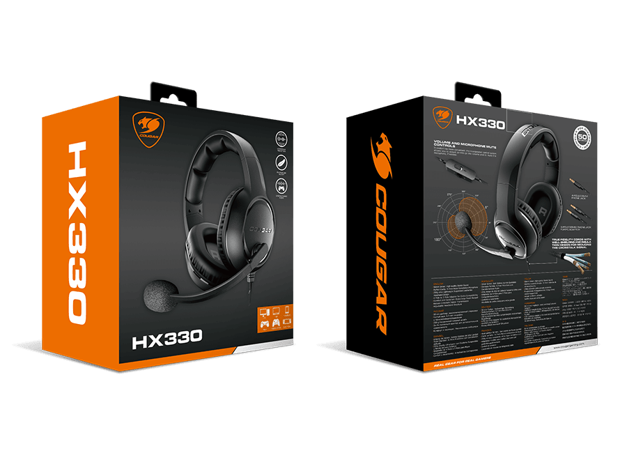AURICULAR COUGAR HX330 BLACK (3H250P50B.0001) - 5