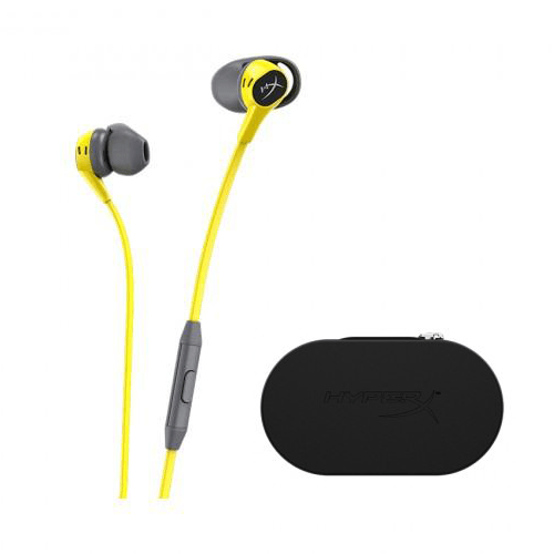 AUDIFONOS HYPERX CLOUD EARBUDS AMARILLO (HEPE1-MA-YL/G) - 1