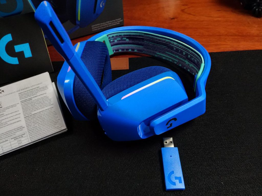 AURICULAR INALAMBRICO ULTRALIGERO LOGITECH G733 LIGHTSPEED AZUL (981-000942) - 3